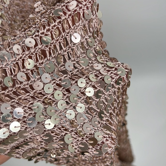 retrofete Marie Dress in Rose Gold XS/S - Picture 11 of 13